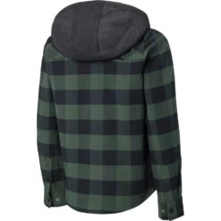 Hideout 2.0 Hooded Flannel -Columbia Store hideout2.0green2