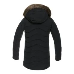 Roxy Girls' Elsie Longline Winter Jacket -Columbia Store roxy elsie winter jkt blk q3 true black 8 73e4f700 ba51 4f14 bec9 6af30f9be73e jpgrendition