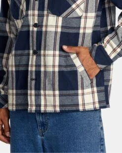 RVCA Flight Risk Shirt Jacket -Columbia Store rv1sh0723 mdy 5